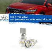 0 Luci posizione LED per Hyundai Santa FÉ II CM 2005-2012: W5W X-Tee W5W (T10) LED X-Tee (Coppia)
