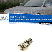 0 Luci posizione LED per Hyundai Sonata MK II Y-3 1993-1998: Aura w5w W5W: lampadina LED Aura 6000k