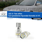 0 Luci posizione LED per Hyundai Sonata VI YF 2009-2015: W5W X-Tee W5W (T10) LED X-Tee (Coppia)