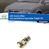 0 Luci posizione LED per Hyundai Trajet FO 2000-2008: Aura w5w W5W: lampadina LED Aura 6000k