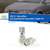 0 Luci posizione LED per Hyundai Trajet FO 2000-2008: W5W X-Tee W5W (T10) LED X-Tee (Coppia)