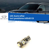 0 Luci posizione LED per Infiniti EX 2008in poi: Aura w5w W5W: lampadina LED Aura 6000k