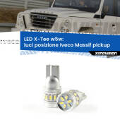 0 Luci posizione LED per Iveco Massif pickup  2008-2011: W5W X-Tee W5W (T10) LED X-Tee (Coppia)
