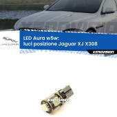 0 Luci posizione LED per Jaguar XJ X308 1997-2003: Aura w5w W5W: lampadina LED Aura 6000k