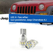 0 Luci posizione LED per Jeep Cherokee KJ 2002-2007: W5W X-Tee W5W (T10) LED X-Tee (Coppia)