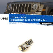 0 Luci posizione LED per Jeep Patriot MK74 2007-2017: Aura w5w W5W: lampadina LED Aura 6000k