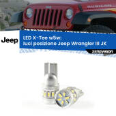 0 Luci posizione LED per Jeep Wrangler III JK 2006-2016: W5W X-Tee W5W (T10) LED X-Tee (Coppia)