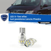 0 Luci posizione LED per Lancia Phedra 2002-2010: W5W X-Tee W5W (T10) LED X-Tee (Coppia)