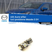 0 Luci posizione LED per Mazda 2 DY 2003-2007: Aura w5w W5W: lampadina LED Aura 6000k