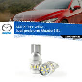 0 Luci posizione LED per Mazda 3 BL 2008-2014: W5W X-Tee W5W (T10) LED X-Tee (Coppia)