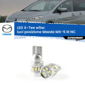 0 Luci posizione LED per Mazda MX-5 III NC 2005-2014: W5W X-Tee W5W (T10) LED X-Tee (Coppia)