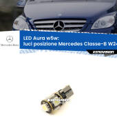 0 Luci posizione LED per Mercedes Classe-B W245 2005-2011: Aura w5w W5W: lampadina LED Aura 6000k