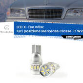0 Luci posizione LED per Mercedes Classe-C W202 1993-2000: W5W X-Tee W5W (T10) LED X-Tee (Coppia)