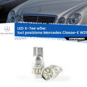 0 Luci posizione LED per Mercedes Classe-E W211 2002-2006: W5W X-Tee W5W (T10) LED X-Tee (Coppia)