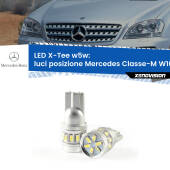 0 Luci posizione LED per Mercedes Classe-M W164 2005-2011: W5W X-Tee W5W (T10) LED X-Tee (Coppia)