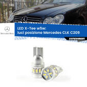 0 Luci posizione LED per Mercedes CLK C209 2002-2009: W5W X-Tee W5W (T10) LED X-Tee (Coppia)