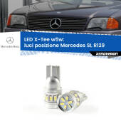 0 Luci posizione LED per Mercedes SL R129 1989-2001: W5W X-Tee W5W (T10) LED X-Tee (Coppia)