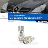 0 Luci posizione LED per Mercedes SLK R171 2004-2011: W5W X-Tee W5W (T10) LED X-Tee (Coppia)
