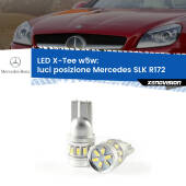 0 Luci posizione LED per Mercedes SLK R172 2011in poi: W5W X-Tee W5W (T10) LED X-Tee (Coppia)