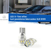 0 Luci posizione LED per Mercedes SLR R199 2004in poi: W5W X-Tee W5W (T10) LED X-Tee (Coppia)