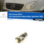 0 Luci posizione LED per Mercedes Sprinter 906 2006-2012: Aura w5w W5W: lampadina LED Aura 6000k