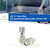 0 Luci posizione LED per Mercedes Vaneo 414 2002-2005: W5W X-Tee W5W (T10) LED X-Tee (Coppia)
