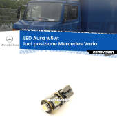 0 Luci posizione LED per Mercedes Vario 1996-2013: Aura w5w W5W: lampadina LED Aura 6000k