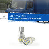 0 Luci posizione LED per Mercedes Vario 1996-2013: W5W X-Tee W5W (T10) LED X-Tee (Coppia)
