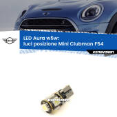 0 Luci posizione LED per Mini Clubman F54 2014-2019: Aura w5w W5W: lampadina LED Aura 6000k