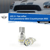 0 Luci posizione LED per Mini Countryman R60 2010-2016: W5W X-Tee W5W (T10) LED X-Tee (Coppia)