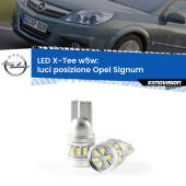 0 Luci posizione LED per Opel Signum  2003-2008: W5W X-Tee W5W (T10) LED X-Tee (Coppia)