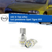 0 Luci posizione LED per Opel Tigra S93 1994-2000: W5W X-Tee W5W (T10) LED X-Tee (Coppia)
