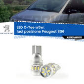 0 Luci posizione LED per Peugeot 806  1994-2002: W5W X-Tee W5W (T10) LED X-Tee (Coppia)