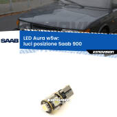 0 Luci posizione LED per Saab 900  1993-1998: Aura w5w W5W: lampadina LED Aura 6000k