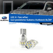 0 Luci posizione LED per Subaru Outback BL/BP 2003-2009: W5W X-Tee W5W (T10) LED X-Tee (Coppia)