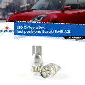 0 Luci posizione LED per Suzuki Swift A2L 2017in poi: W5W X-Tee W5W (T10) LED X-Tee (Coppia)
