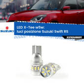 0 Luci posizione LED per Suzuki Swift RS 2005-2010: W5W X-Tee W5W (T10) LED X-Tee (Coppia)