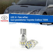 0 Luci posizione LED per Toyota Celica T200 1993-1999: W5W X-Tee W5W (T10) LED X-Tee (Coppia)