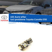 0 Luci posizione LED per Toyota Corolla E110 1997-2001: Aura w5w W5W: lampadina LED Aura 6000k