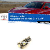 0 Luci posizione LED per Toyota GT 86 ZN6 2012-2020: Aura w5w W5W: lampadina LED Aura 6000k