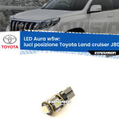 0 Luci posizione LED per Toyota Land cruiser J80 1990-1997: Aura w5w W5W: lampadina LED Aura 6000k