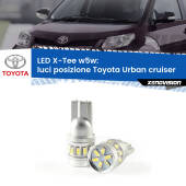 0 Luci posizione LED per Toyota Urban cruiser 2007-2016: W5W X-Tee W5W (T10) LED X-Tee (Coppia)