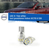0 Luci posizione LED per Volvo XC70 II 136 2007-2015: W5W X-Tee W5W (T10) LED X-Tee (Coppia)