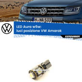 0 Luci posizione LED per VW Amarok 2010-2016: Aura w5w W5W: lampadina LED Aura 6000k