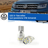 0 Luci posizione LED per VW Amarok  2010-2016: W5W X-Tee W5W (T10) LED X-Tee (Coppia)