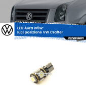 0 Luci posizione LED per VW Crafter  senza luci diurne: Aura w5w W5W: lampadina LED Aura 6000k