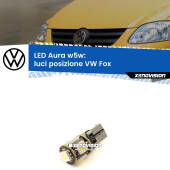 0 Luci posizione LED per VW Fox 2003-2014: Aura w5w W5W: lampadina LED Aura 6000k