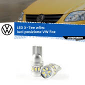 0 Luci posizione LED per VW Fox 2003-2014: W5W X-Tee W5W (T10) LED X-Tee (Coppia)