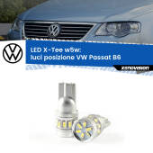 0 Luci posizione LED per VW Passat B6 2005-2010: W5W X-Tee W5W (T10) LED X-Tee (Coppia)