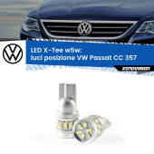 0 Luci posizione LED per VW Passat CC 357 2008-2012: W5W X-Tee W5W (T10) LED X-Tee (Coppia)